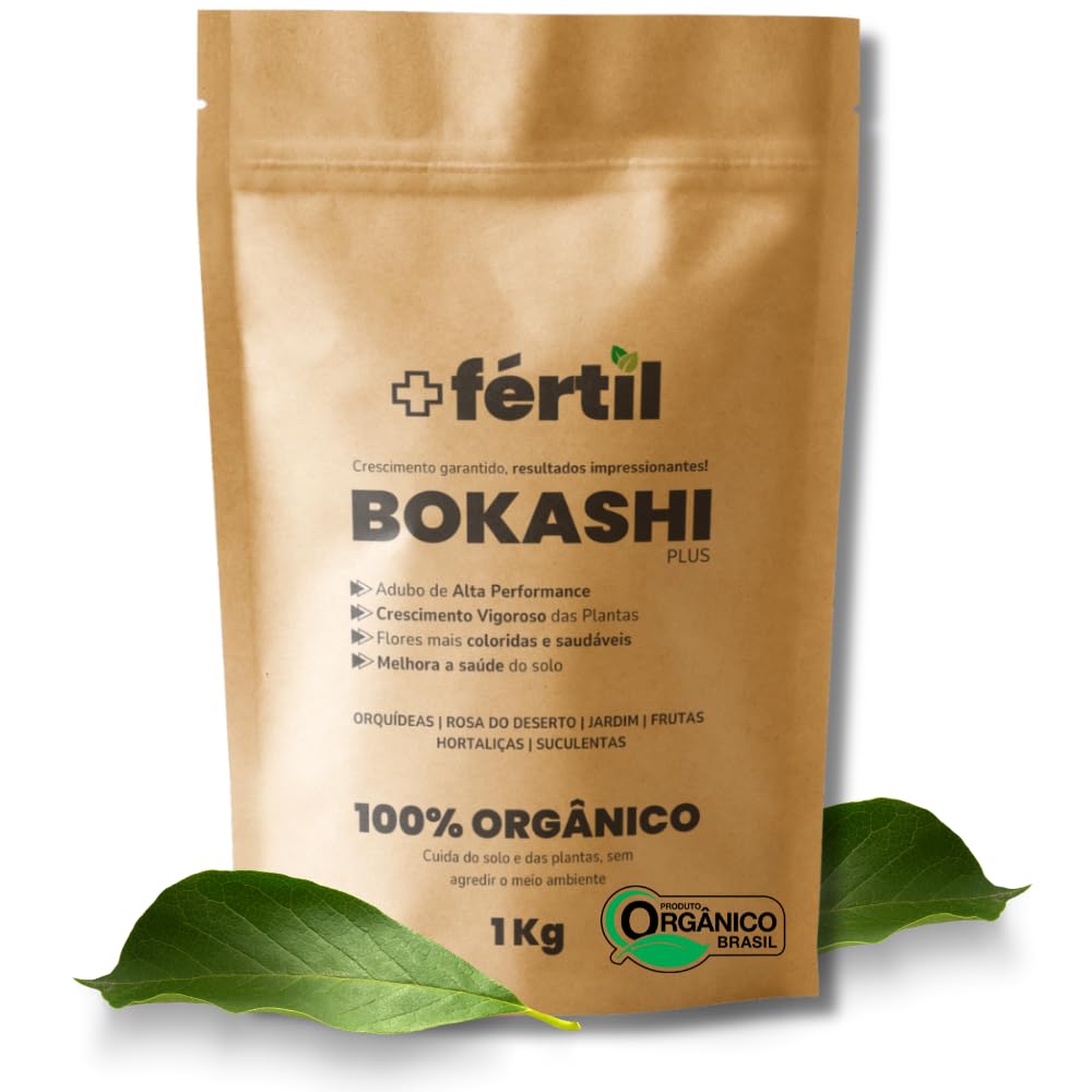 Adubo Bokashi Plus para Plantas 1 Kg