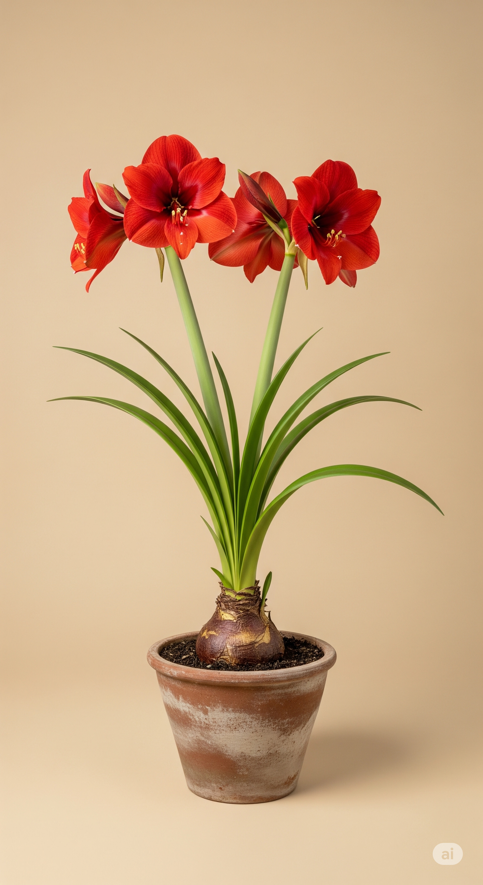 Amarílis (Hippeastrum spp.)