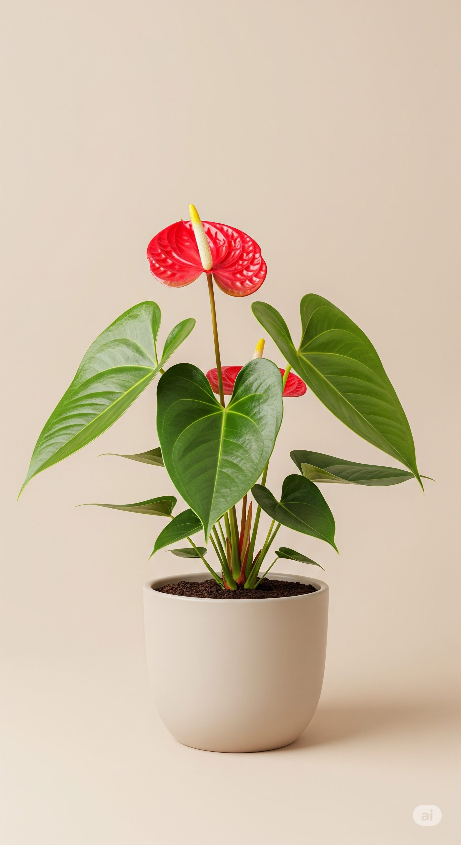 Antúrio (Anthurium andraeanum)