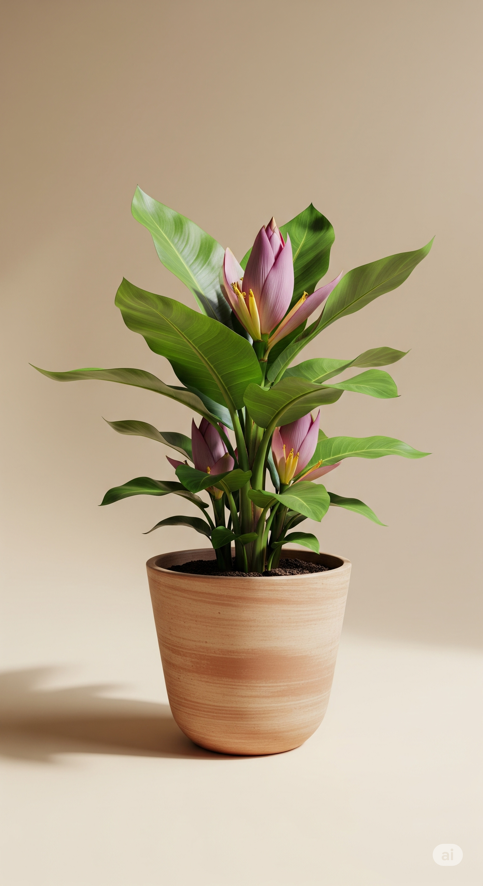 Bananeira-ornamental (Musa ornata)