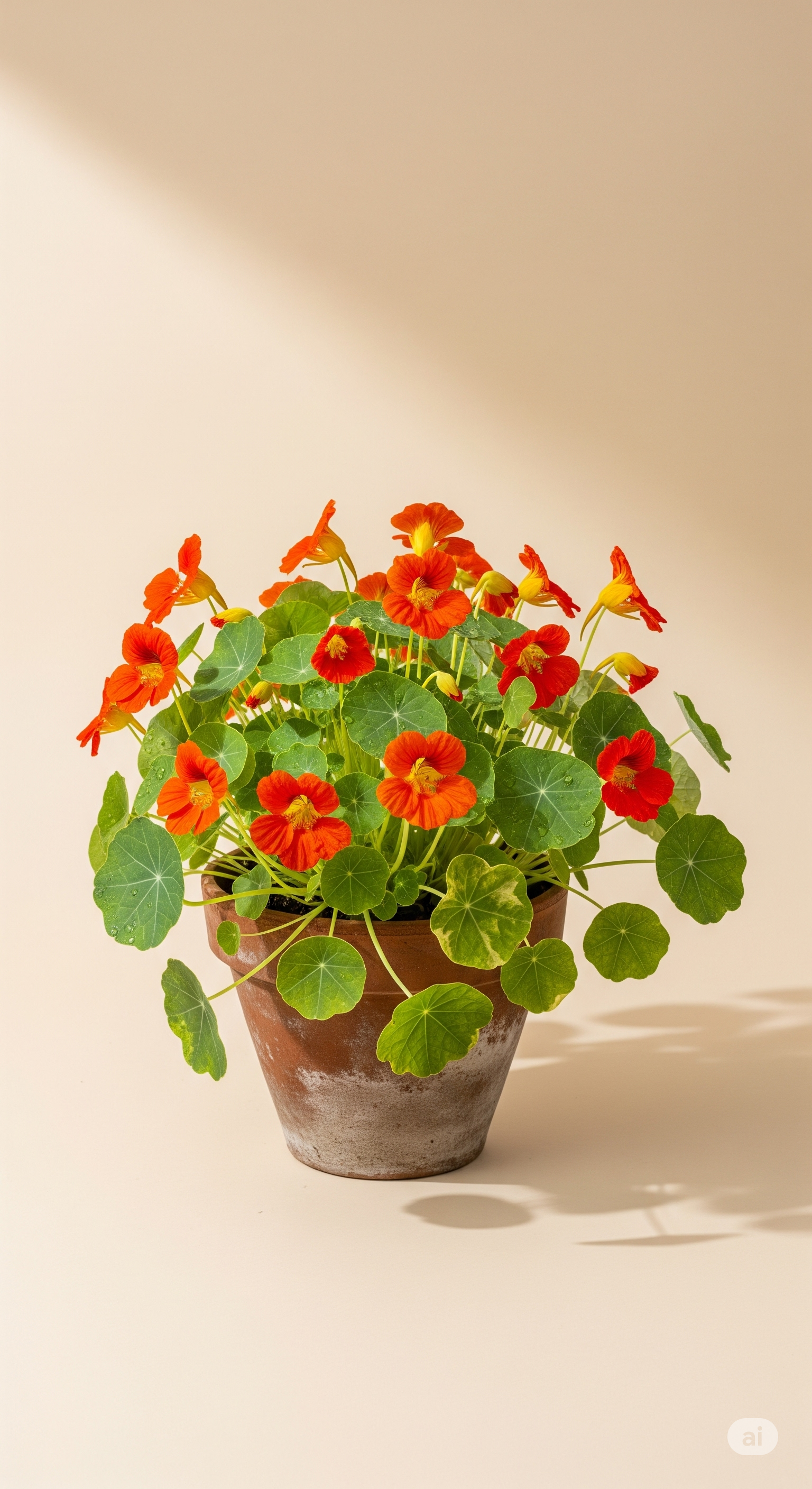 Capuchinha (Tropaeolum majus)
