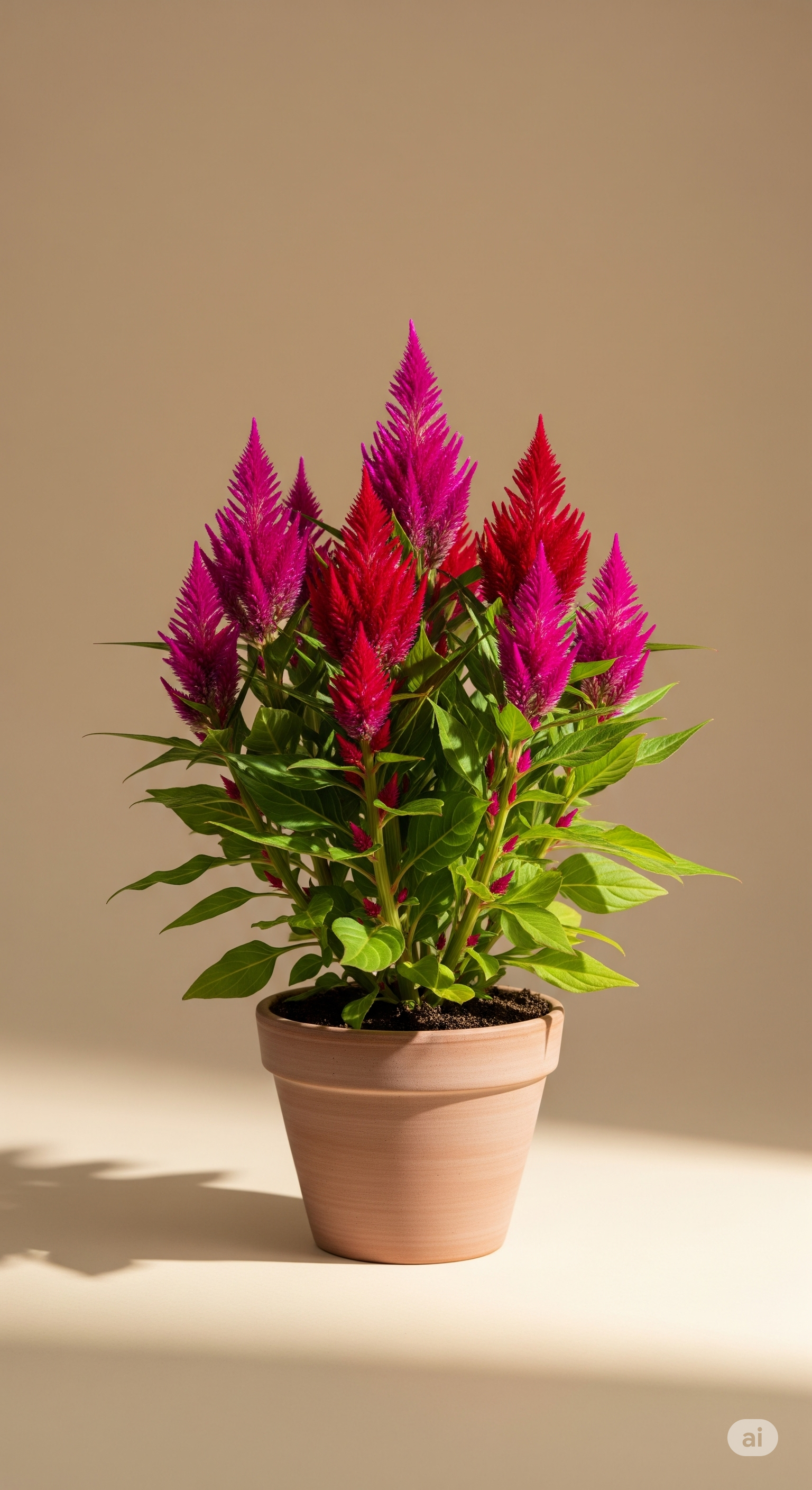 Celósia (Celosia argentea)