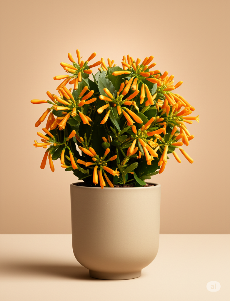 Flor-de-são-joão (Pyrostegia venusta)