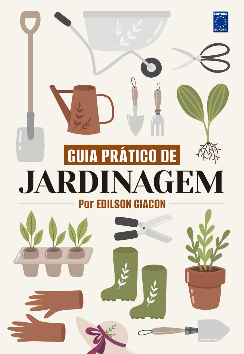 Capa do livro Guia Prático de Jardinagem