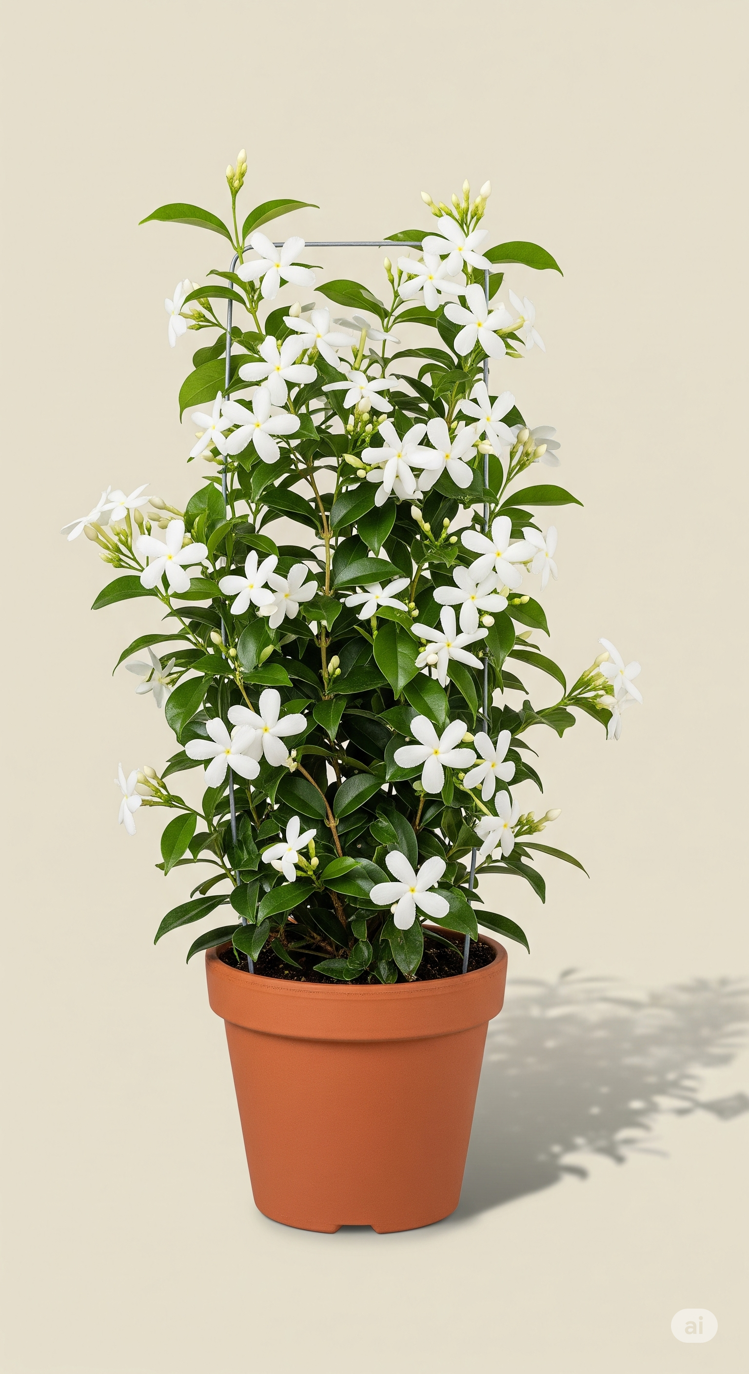 Jasmim-estrela (Trachelospermum jasminoides)