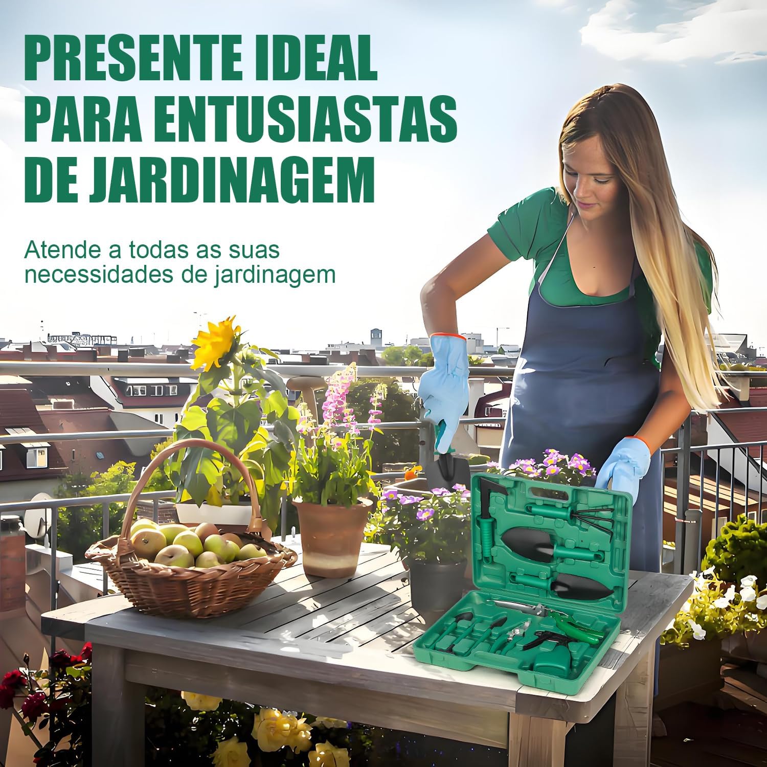 Kit Jardinagem Kerdele
