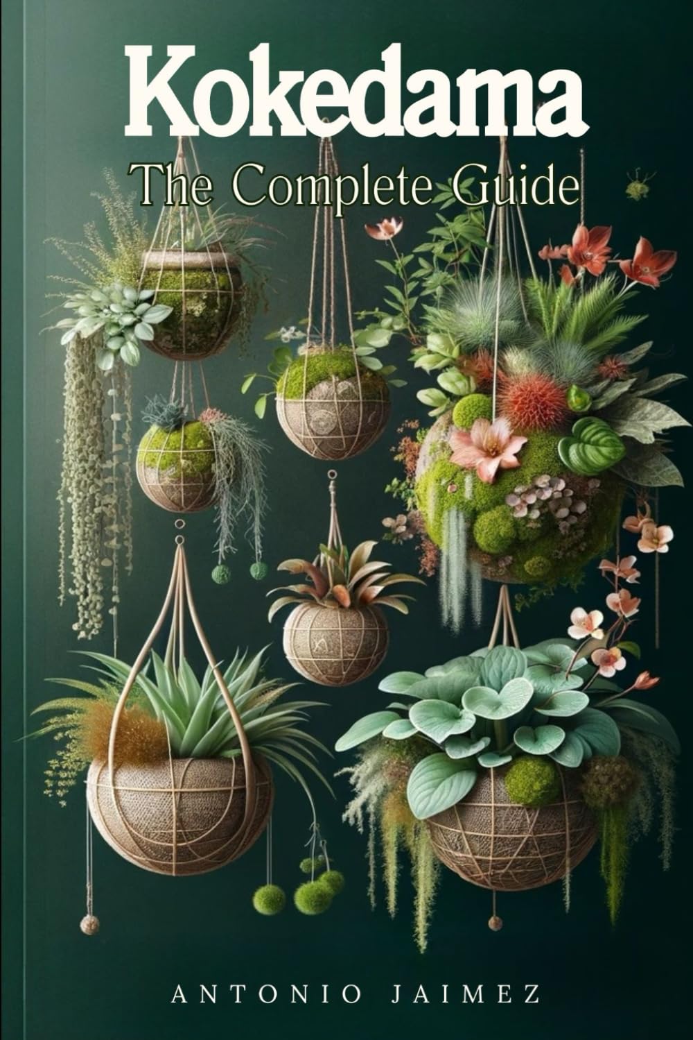 Capa do livro Kokedama Complete Guide
