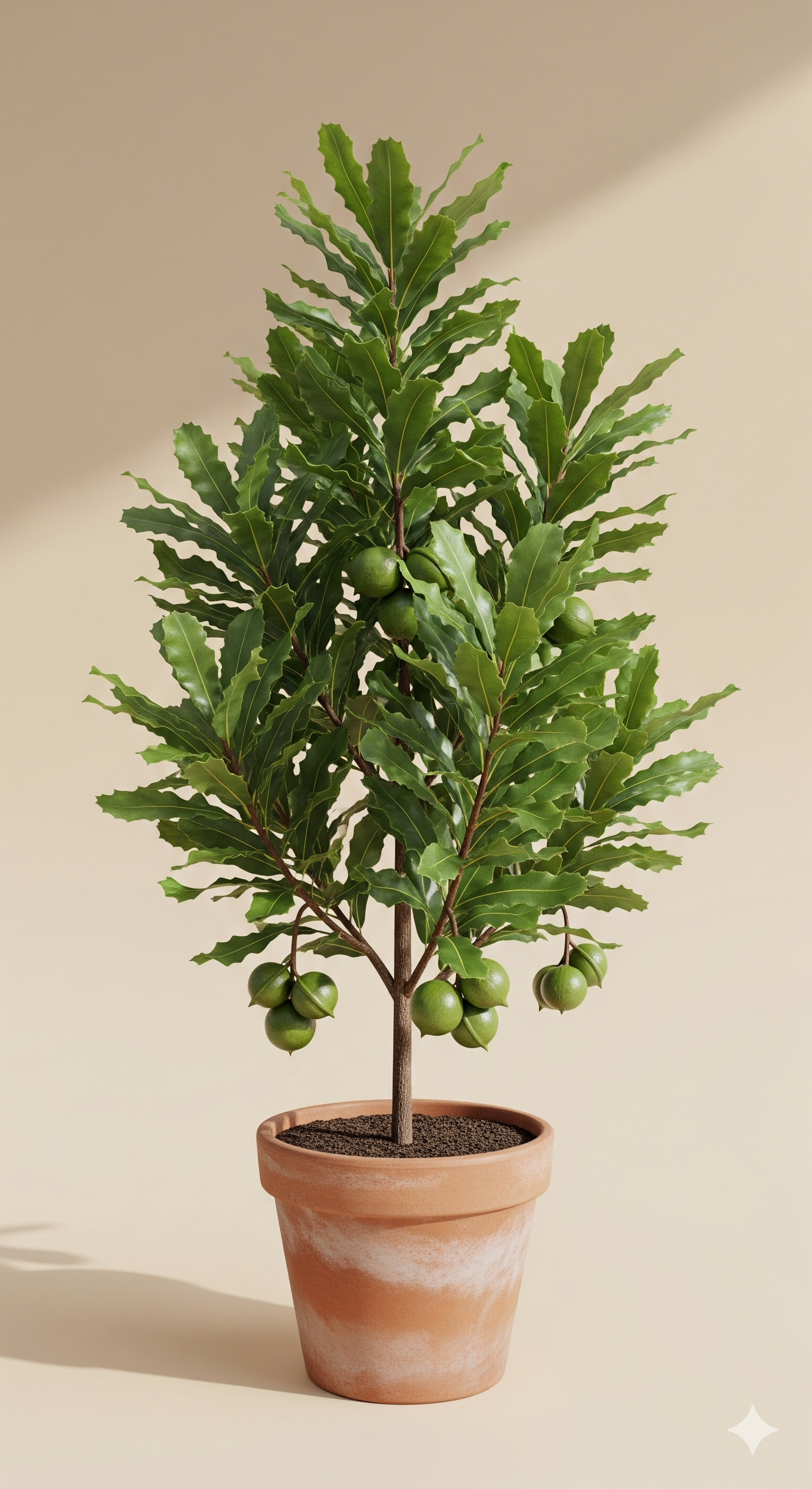 Macadâmia (Macadamia integrifolia)