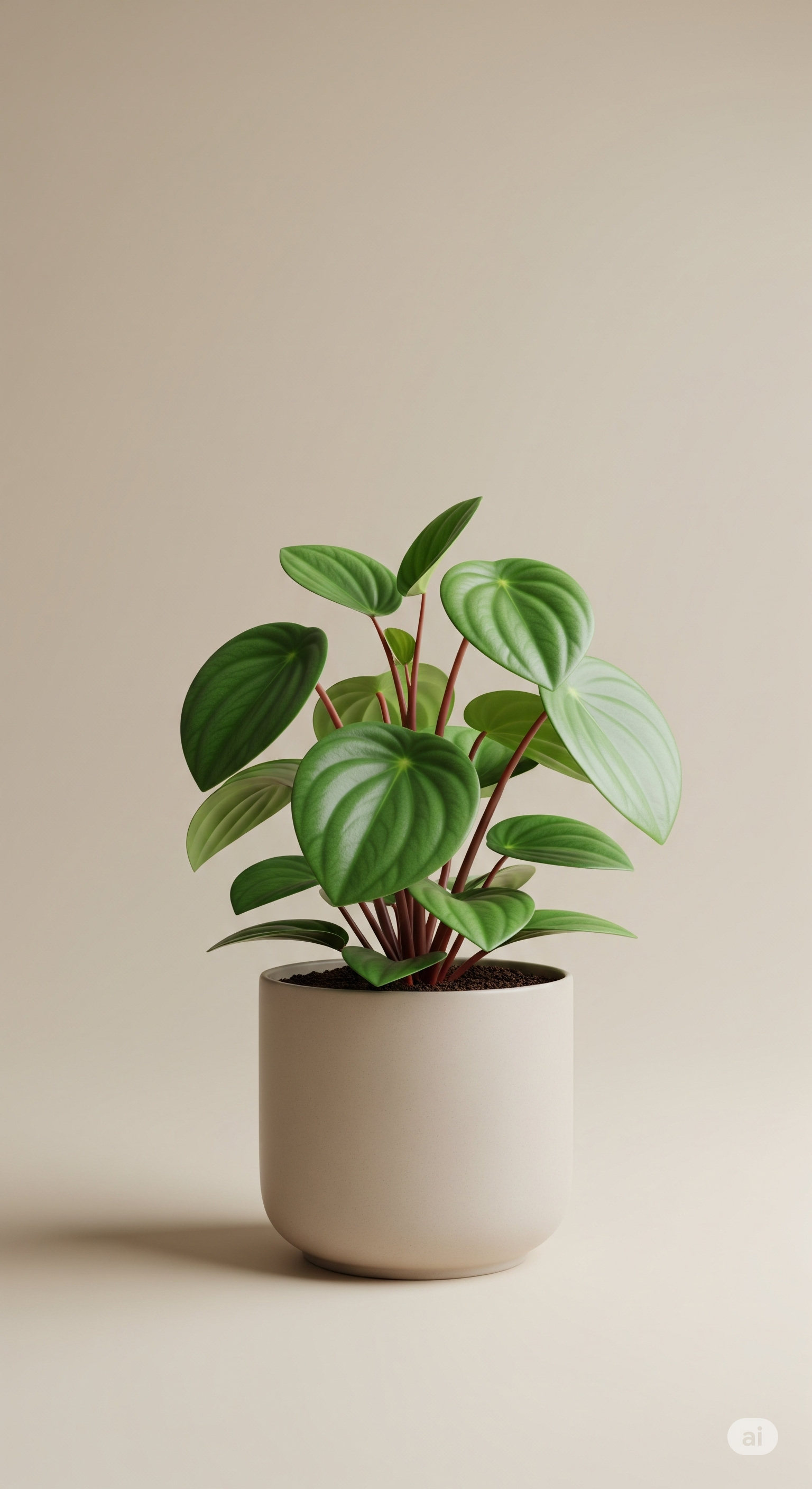 Peperômia Raindrop (Peperomia polybotrya)
