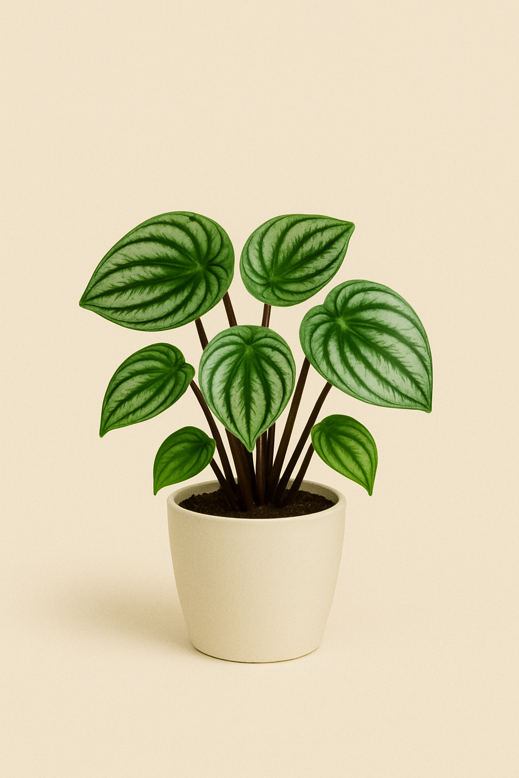 Peperômia-melancia (Peperomia argyreia)