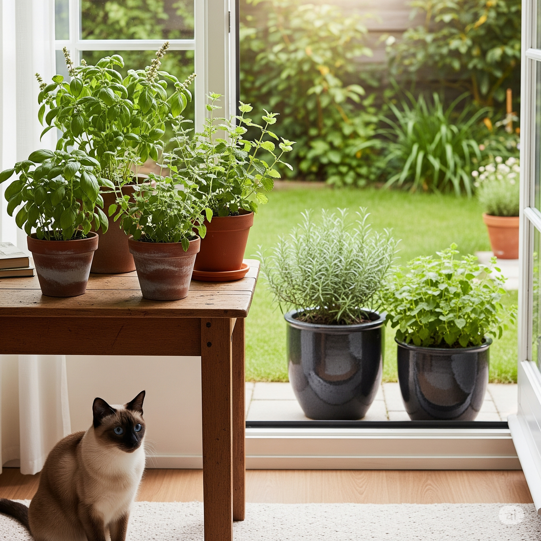 Plantas perfumadas seguras para gatos
