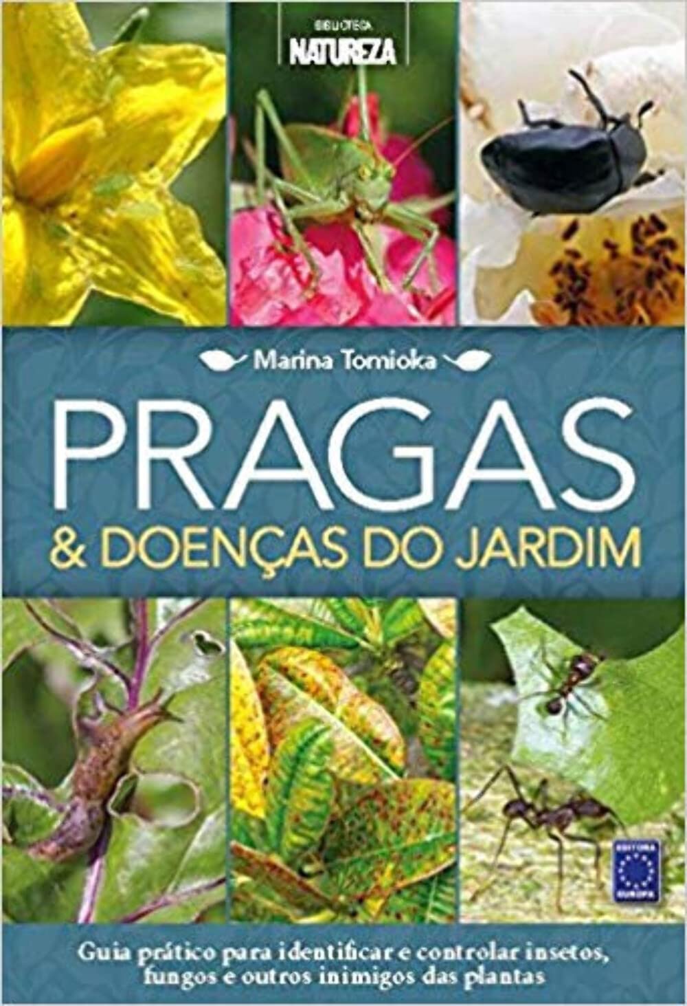 Capa do livro Pragas e Doenças do Jardim